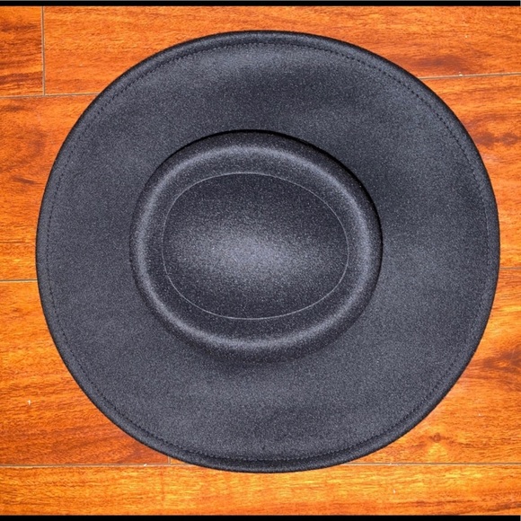 Black bolero  Fedora wide brim - Picture 3 of 15